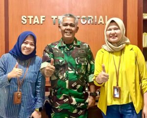 Perluas Kolaborasi Lintasi Institusi, BRI BO KIsaran Jalin Silaturahmi dengan Kodim 0204/Asahan